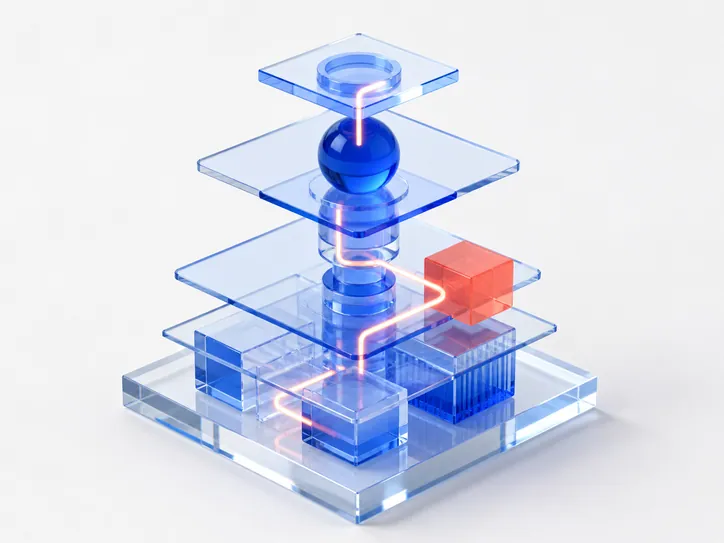 Enterprise learning platform visual placeholder